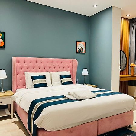 דובאי High Floor With City Skyline & Burj Khalifa View 3 Bedroom Unit Marina מראה חיצוני תמונה