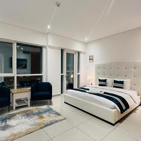 דובאי High Floor With City Skyline & Burj Khalifa View 3 Bedroom Unit Marina מראה חיצוני תמונה