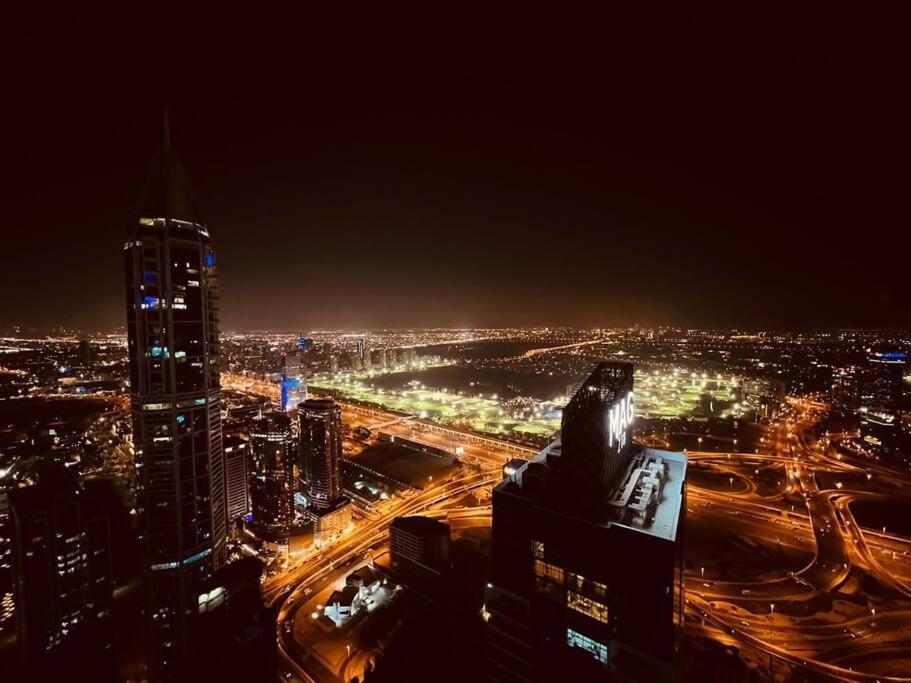 דובאי High Floor With City Skyline & Burj Khalifa View 3 Bedroom Unit Marina מראה חיצוני תמונה