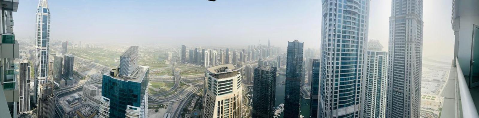 דובאי High Floor With City Skyline & Burj Khalifa View 3 Bedroom Unit Marina מראה חיצוני תמונה
