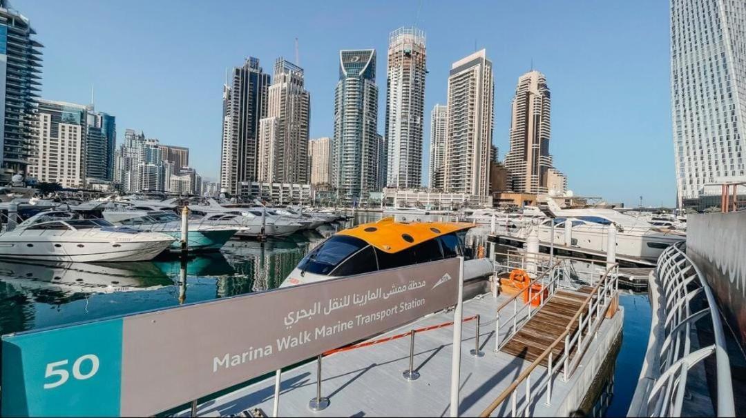 דובאי High Floor With City Skyline & Burj Khalifa View 3 Bedroom Unit Marina מראה חיצוני תמונה